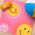 thumbnail image 4 of Serviette de plage soleil joyeux Mainstays, 60 po x 30 po, multicolore, 4 of 5