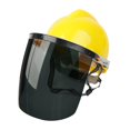 thumbnail image 4 of Welding Mask Face Cover with Flip Front Visor Overhead Protection Face Protector for Grinding, Mining, Logging, Paint Durable Style C, 4 of 9