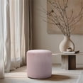 thumbnail image 2 of Meridian Furniture Ottomane/tabouret Rose Royal, 2 of 7