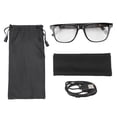thumbnail image 2 of Lunettes Intelligentes Intelligentes avec Micro et Haut-Parleur 5.4 Télécommande Photo Réduction du Bruit IP65 Étanches Sans Fil Lunettes de Musique pour Voyager Conduire, 2 of 7
