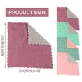 thumbnail image 2 of Cqxid Wipes Under $5 Absorbent Corals 10PCS Dish Rag Wipe Wiping Towel Sink Cloth Home Kitchen Clean Cleaning Supplies, 2 of 6