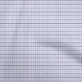thumbnail image 1 of oneOone Viscose Chiffon Violet Fabric Check Craft Projects Decor Fabric Printed By The Yard 42 Inch Wide, 1 of 4