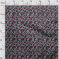thumbnail image 3 of oneOone Tissu Popeline de Coton Rose Abstrait pour Robe Tissu Imprimé au Mètre 56 Pouces de Large, 3 of 4