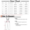 thumbnail image 3 of Mens Bib Overall Casual Fashion Solid Breast Pocket Denim Ripped Shorts Straight Type Overalls, 3 of 8