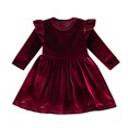 thumbnail image 4 of LOVZFMLL Tout-Petits Enfants Filles Filles Mode Mignon Sans Manches Imprimé Cœur Sucré Robe Nuisette, 4 of 9