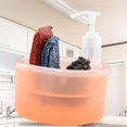 thumbnail image 2 of Soap Dispenser and Sponge Holder Multifunctional Kitchen Sink Organizer with Easy Dispensing Pump and Non Slip Base for Dishwashing Liquid at Home in Bathroom or Kitchen, 2 of 8