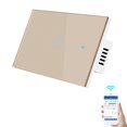 thumbnail image 4 of Wi-Fi Smart Switch Light Switch Voice Control, Remote Control, RF433, Touch Control Compatible with Alexa Google Home Schedule, Timer, Countdown No Neutral & Hub Required, 4 of 8