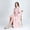 Pink, variant on LSLJS Women Solid Thicken Velvet Robe Bathrobe Gown Pajamas Sleepwear Pocket Waistband, Robes Gifts for Women