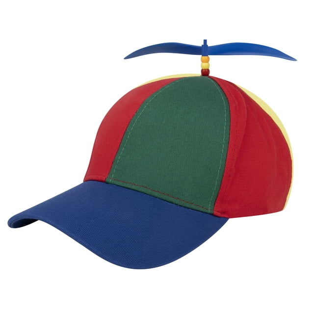 TOPTIE Chapeau de Soleil à Hélice pour Tout-Petit, Casquette d'Hélicoptère Amusante pour 2 à 7 Ans