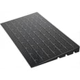 thumbnail image 1 of Heavy Duty Rubber Threshold Ramp – 4" Rise, Non-Slip, 2500 lbs Capacity, 3-Channel Cord Cover, Portable Curb Ramp for Wheelchairs, Doorways, Stairs, Home, Pets, 1 of 8