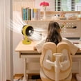 thumbnail image 1 of Portable Desktop Fan Infinitely Adjustable Gears Strong Quiet Wind, Heavy Duty Personal Cooling Fan with Foldable Design, USB Rechargeable Mini Fan for Home Office Bedroom Travel Desk, Yellow, 1 of 6