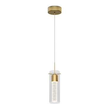 Artika Essence Luminaire Suspendu Moderne à 1 Lumière à DEL, Or