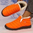 thumbnail image 3 of Mepaouo Bottes de Neige pour Femmes Imperméables Bottillons d'Hiver Confortables pour l'Extérieur à Enfiler Chaussures de Marche, 3 of 6