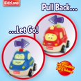 thumbnail image 3 of Kidzlane Pull Back Cars - Set of 4 Town Vehicles, Soft & Sturdy Push and Go Toys, 3 of 5