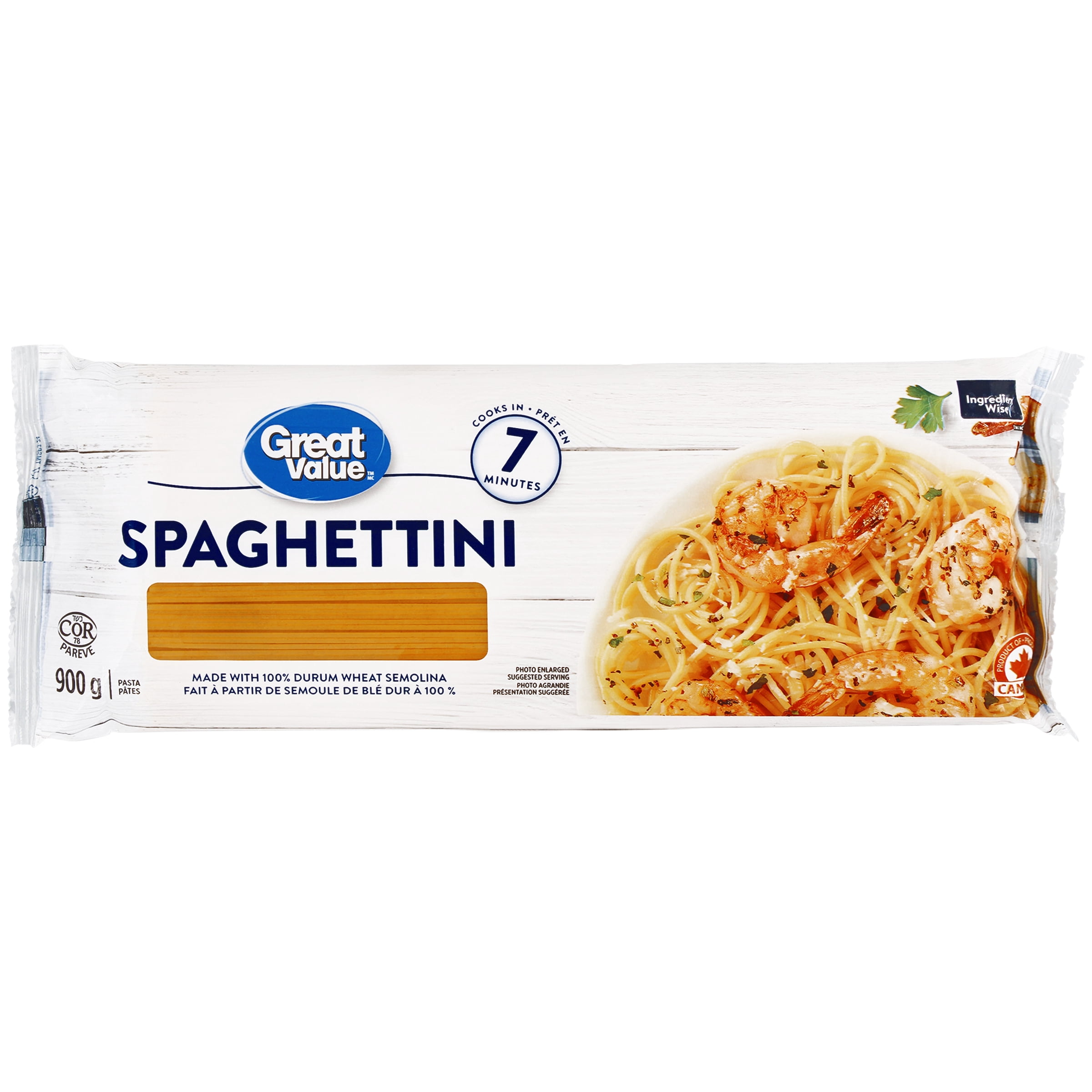 Great Value Spaghetti Pasta