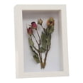 thumbnail image 2 of Chmadoxn Box Frame 6X4IN Box Picture Frame Display Case For Bouquet Photos Keepsakes Medals Framed But Without Flowers Photo frme, 2 of 7