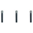 thumbnail image 2 of QualitChoice Microphone Artificiel Portatif à Main pour Enfants, Diffusion en Direct, Scène, Performance, Simulation Portable, Faux Micro, Accessoires, Jouet, Festival, 48 Tubes, Ensemble de 3, 2 of 6