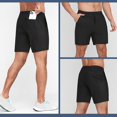 thumbnail image 4 of Birdeem Mens Shorts Men Gym Workout Shorts Lightweight Bodybuilding Athletic Shorts Running Training with Zip Pockets, 4 of 12