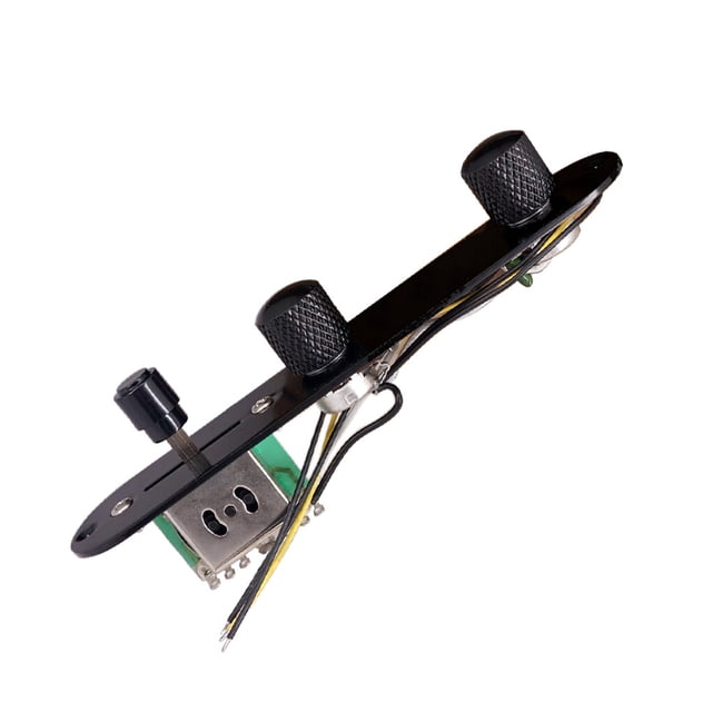 Guitar Loaded Prewired Control Plate Accessories Tone for Fender TL Electric Guitar Black