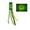 C, variant on jovati St Patricks Day Garden Flag 40 Inch Double Sided Outdoor Yard Decor, Green Shamrock Floral Seasonal Banner for Porch Patio with Sleeve Hanger