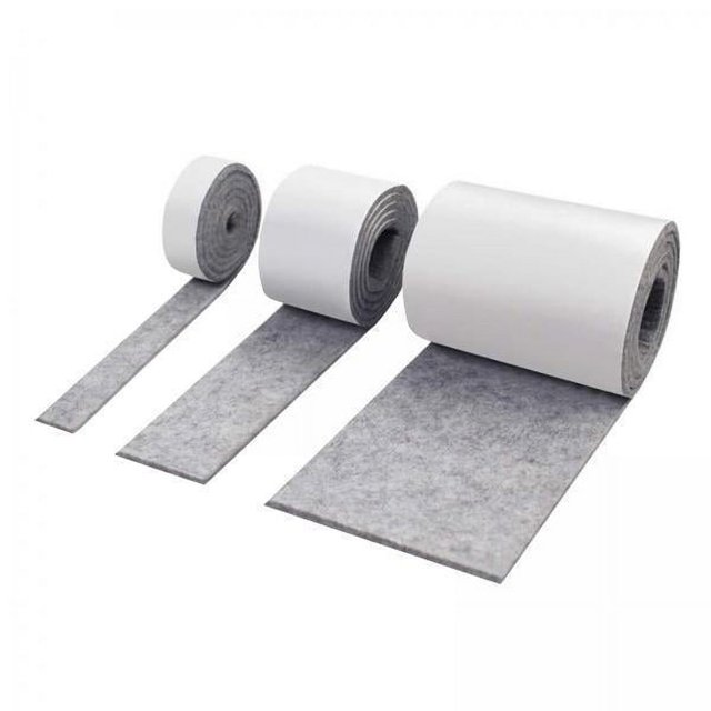 Abbracc 2X Rouleau de Tapis de Meuble Auto-Adhésif pour Surface Dure Usage Intensif