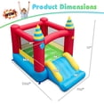 thumbnail image 3 of Costway Inflatable Bounce Castle Kids Jumping Bouncer Indoor Outdoor Blower Excluded, 3 of 9