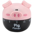 thumbnail image 1 of Rdeghly Mechanical Timer, Kitchen Timer,Cute Cartoon Pig Kitchen Timer Mechanical Timers Counters for Cooking Timing Tool, 1 of 10