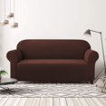 thumbnail image 2 of CHUN YI 1-Piece Checks Stretch Sofa Cover Slipcover Couch Cover, 2 of 6