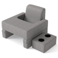 thumbnail image 1 of Gymax 3-Piece Reading Pillow Set Extra Large Lap Desk w/ Coaster Back Cushion Gray, 1 of 10