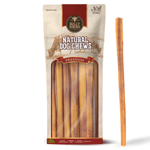 Bully Bunches 12" Standard Bully Sticks Odour Free All Natural Dog Chews 10 Pack