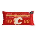 thumbnail image 2 of Oreillers de corps LNH Calgary Flames, (18x36po), 2 of 5