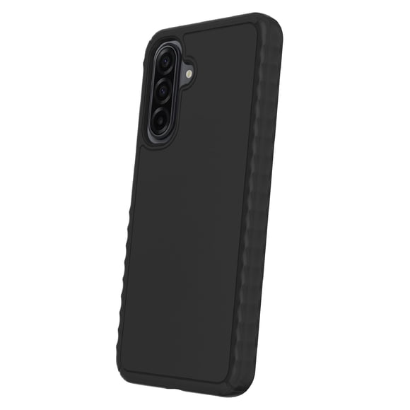 onn Coque en gel noire stylisée pour Samsung A17