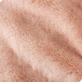 thumbnail image 5 of Bare Home Faux Fur Blanket - 60" x 80" - Ultra Soft Fleece - Oversized, Blush, 5 of 5