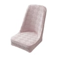thumbnail image 2 of EGNMCR Home Decor, Room Decor, Wall Decor Large Arcs Half Pack Elastic Dining Table Chair Cover Half Round Household Chair Cover Cushion Backrest One Universals Chair Flock Stools Cover Cover, 2 of 6