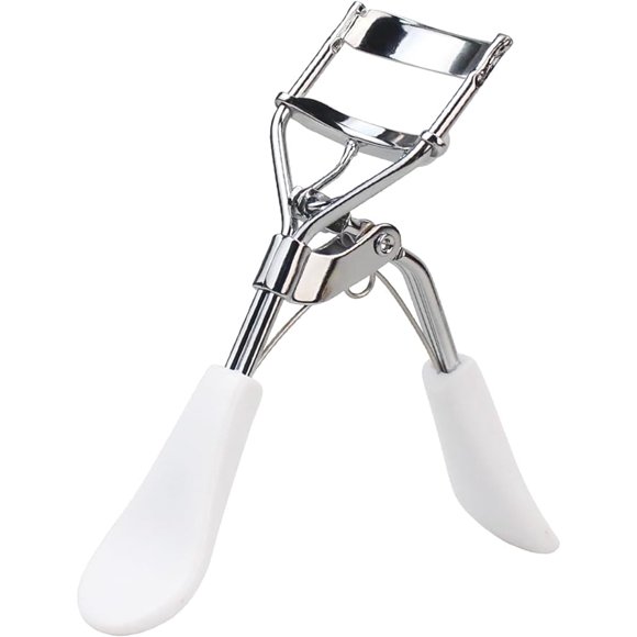 Rhe Cosmetics Professional Eyelash Curler For Turning Headup Girl - White 1 Pcs