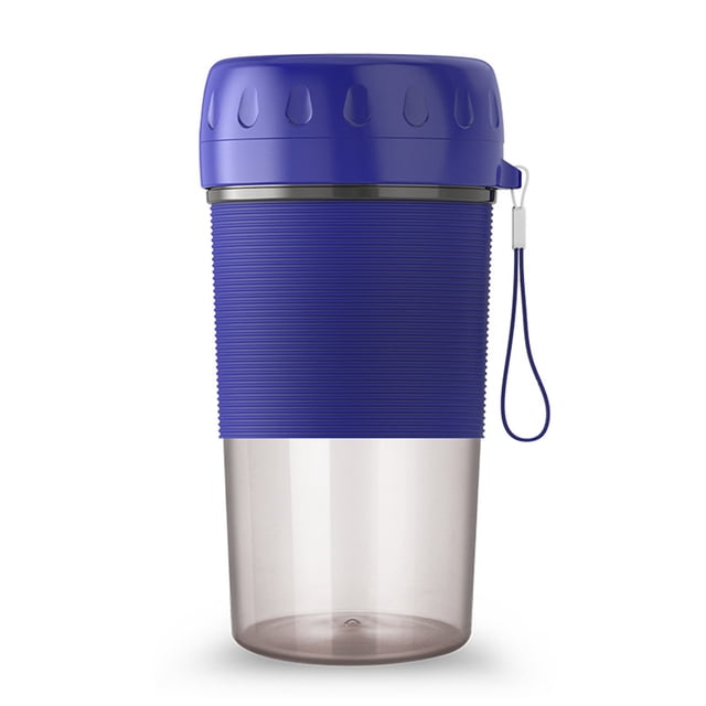 relayinert Plastic Blender Portable Hand Held 1300mAh 300ml Battery Operated Juicer Kitchen Restaurant Squeezer Mixing Tool
