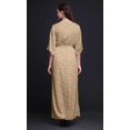 thumbnail image 2 of Bimba Rayon Nasturtium Leaves Ladies Long Gown Boho Beach Cocktail Party Maxi SlitDress-X-Large, 2 of 6