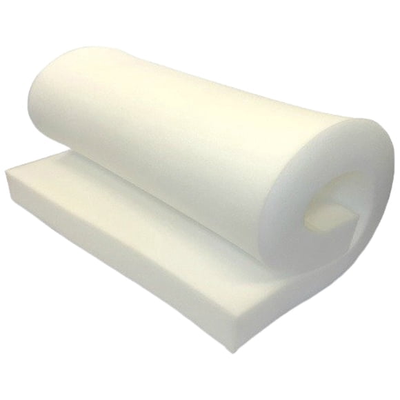 FoamRush High Density Upholstery Foam Cushion, Seat Replacement, Upholstery Sheet 1" x 24" x 72"