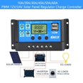thumbnail image 3 of 60A Solar Panel Battery Regulator Charge Controller PWM LCD Dual USB 12V/24V, 3 of 12