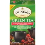 Twinings Green Tea with Pomegrante, Raspberry & Strawberry Tea Bags, 20 bags