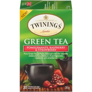 Twinings Green Tea with Pomegrante, Raspberry & Strawberry Tea Bags, 20 bags