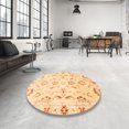 thumbnail image 3 of Ahgly Company Tapis d'Intérieur Rectangle Abstrait Orange Zone Orientale, 8' x 12', 3 of 6