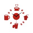 thumbnail image 2 of Up to 65% off Kitchen Gadgets Frameless DIY Wall Mute Clock 3D Mirror Surface Sticker Home Office Decor Kitchen Organizers and Storage, 2 of 4