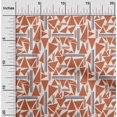 thumbnail image 1 of Impressions de Tissu Géométriques Triangle & Ligne par Yard 56 Pouces de Large, 1 of 4