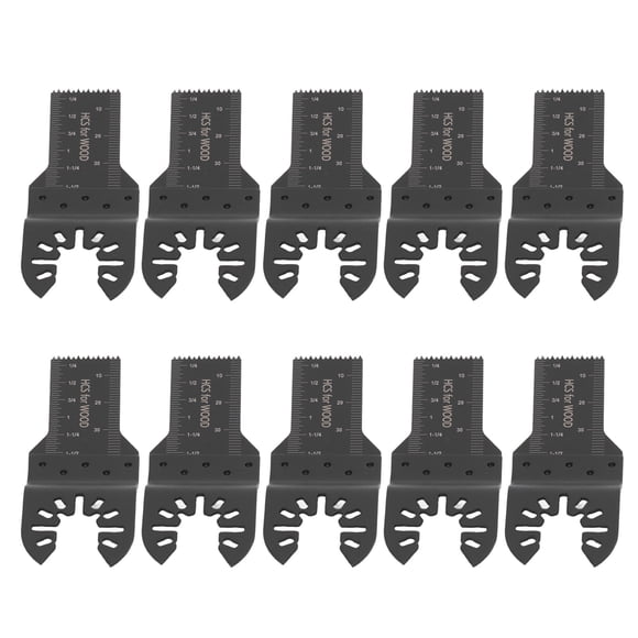 LAFGUR Oscillating Tool Blade,10Pcs Oscillating Saw Blade 20mm Quick Release Multitool Tool Set Kit For Wood Plastic,Multitool Saw Blade