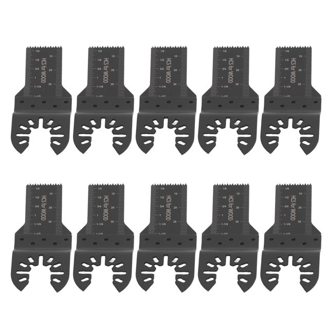 LAFGUR Oscillating Tool Blade,10Pcs Oscillating Saw Blade 20mm Quick Release Multitool Tool Set Kit For Wood Plastic,Multitool Saw Blade