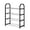 Black, variant on zanvin Storage and Organization Shoe Rack Shoe Rack Storage Organizer with 4 Tiers Metal Shelves for Bedroom Closet Entry Dorm Room, Gift for family