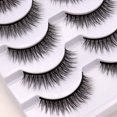 thumbnail image 3 of CAROOTU 3D Fake Lashes Eyeliner Stickers Natural-Cross Eyelashes Durable Long, 3 of 6