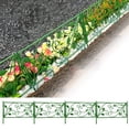 thumbnail image 4 of Garden Picket Fence, Plastic Lawn Edging, Decorative Landscape Border, Weather-Resistant Yard Divider, Easy Assembly Flower Bed Panel, 4 of 9