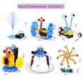 thumbnail image 2 of DIY Robot Construction Kit for Kids, Electronic Science Engineering STEM Project Toy, Educational Building Robot Toy for Boys Girls, Easter Gift for Ages 4-12, 2 of 6